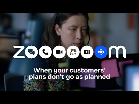 Zoom Contact Center: For when your customers' plans don't go as planned