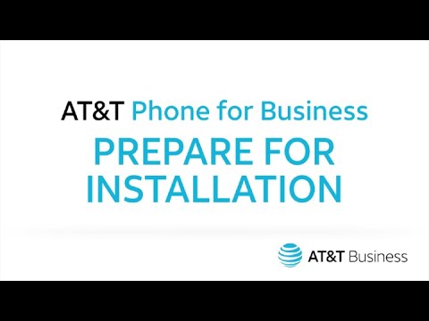 AT&T Phone for Business: Prepare for Installation