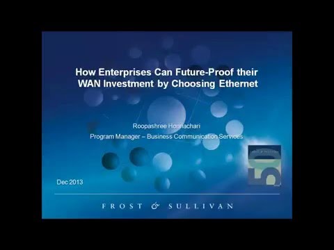 How Ethernet can Future-Proof WAN Investments