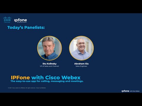 Live Webinar: IPFone with Webex